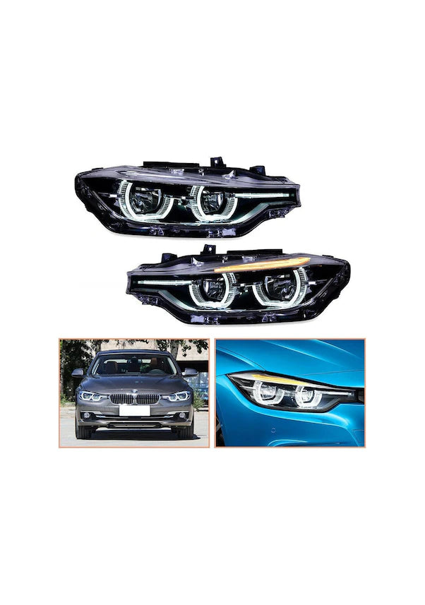 Bmw F30 2012-2017 Lci Dizayn Halogen Uyumlu Ön Far