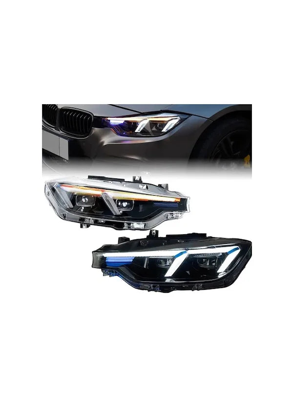 Bmw F30 İle Uyumlu G20 Lcı Dızayn Far Bıxenon Uyumlu 2011-2015