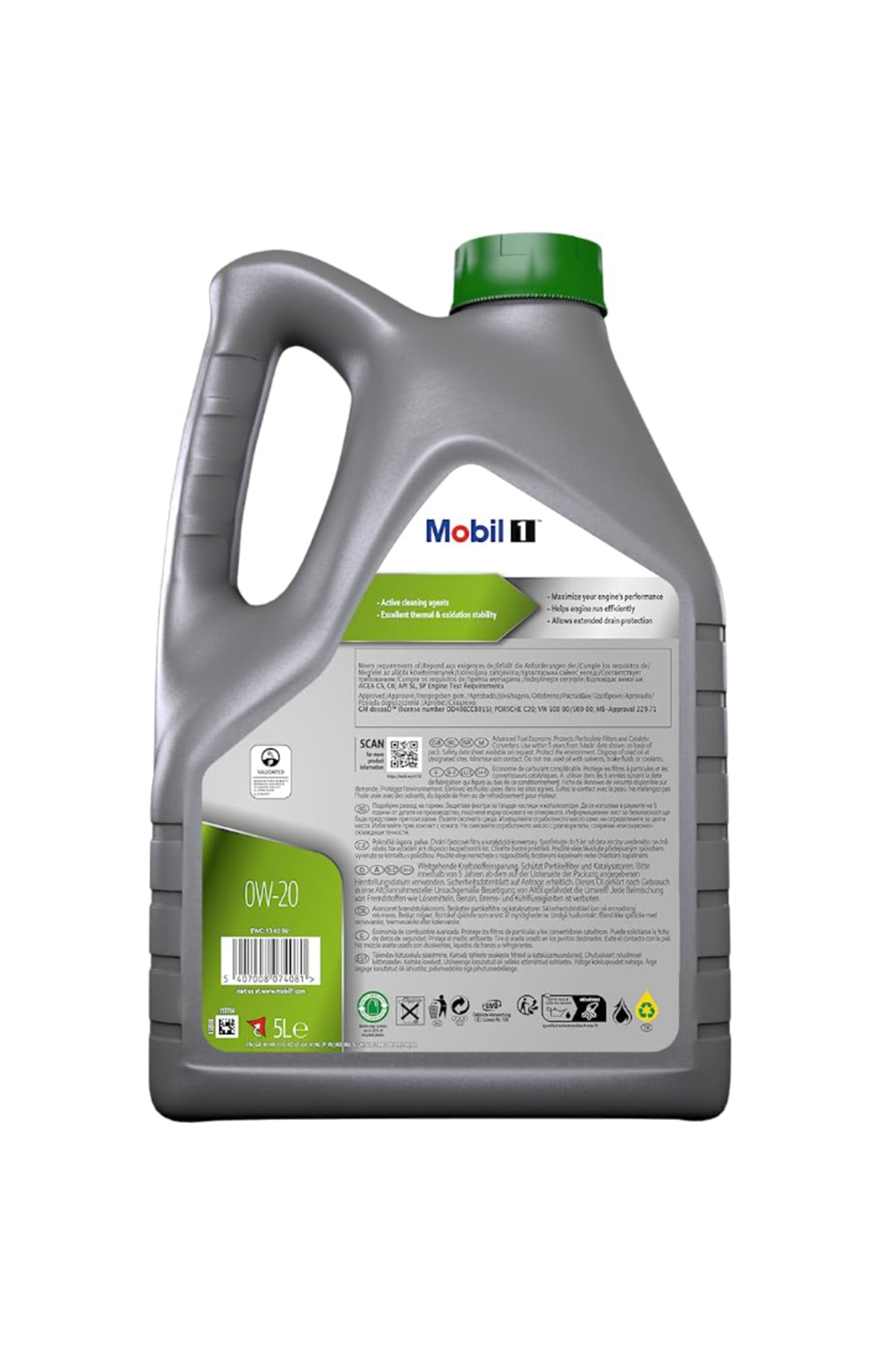 Mobil 1 ESP 0W20 5 Litre Motor Yağı