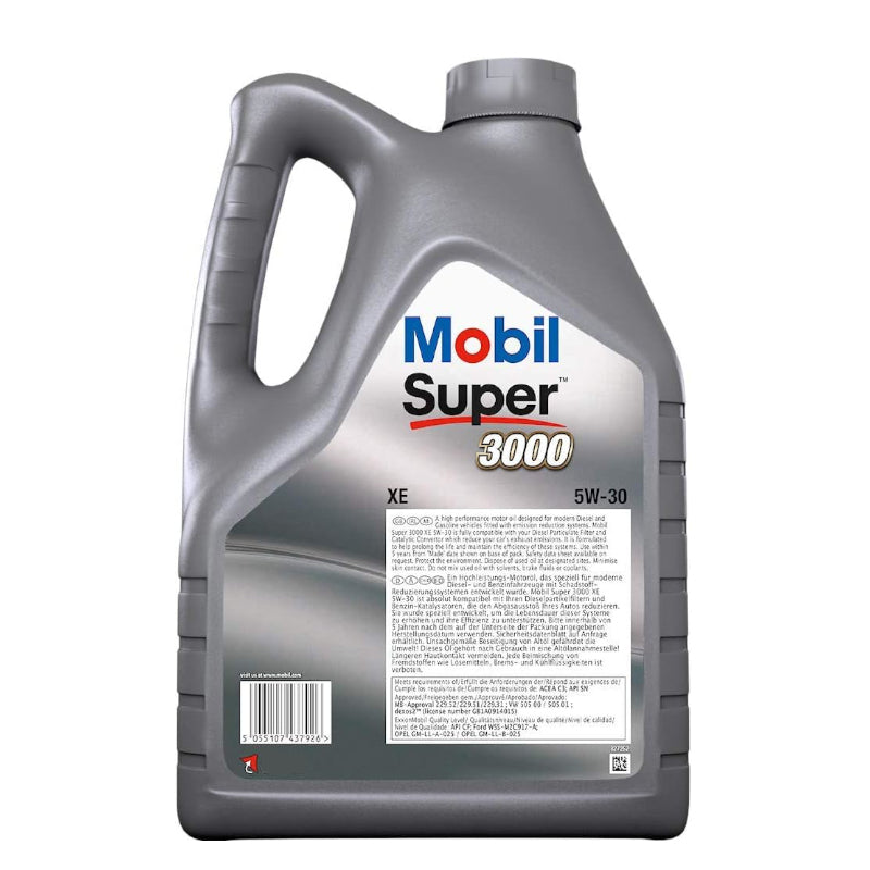 Mobil 1 Super 3000 XE 5W30 4 Litre Motor Yağı