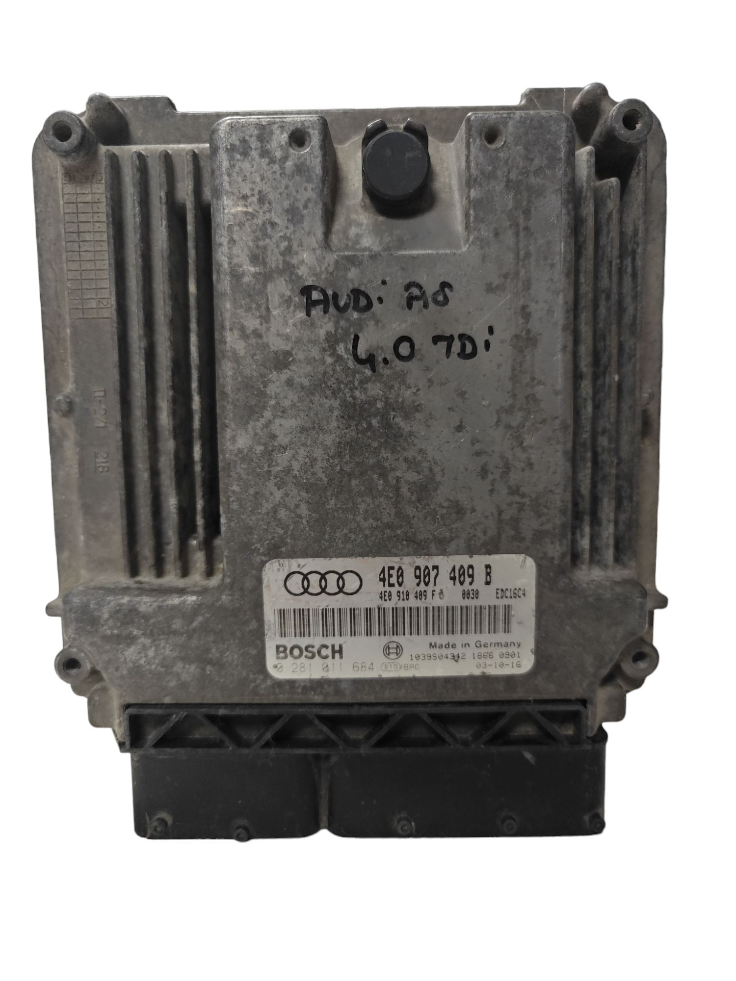 Audi A8 Motor Beyni 4E0 907 409 B - 4E0907409B - 4E0 910 409 F - 4E0910489F