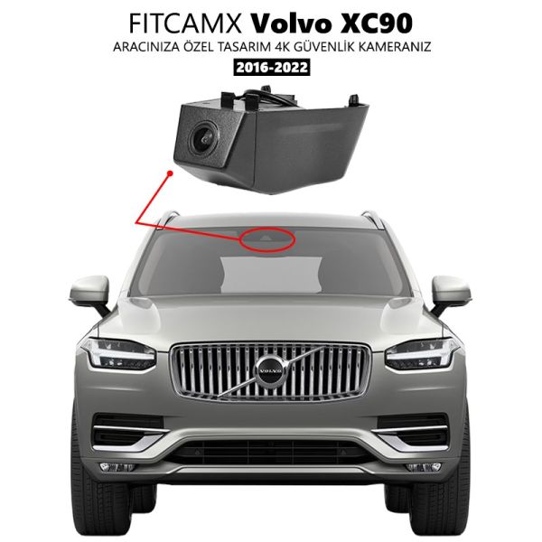 Volvo XC90 2016-2022 Modele Özel 4K Araç Kamerası - Model A