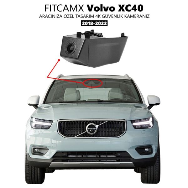 Volvo XC40 Modele Özel 4K Araç Kamerası - Model A