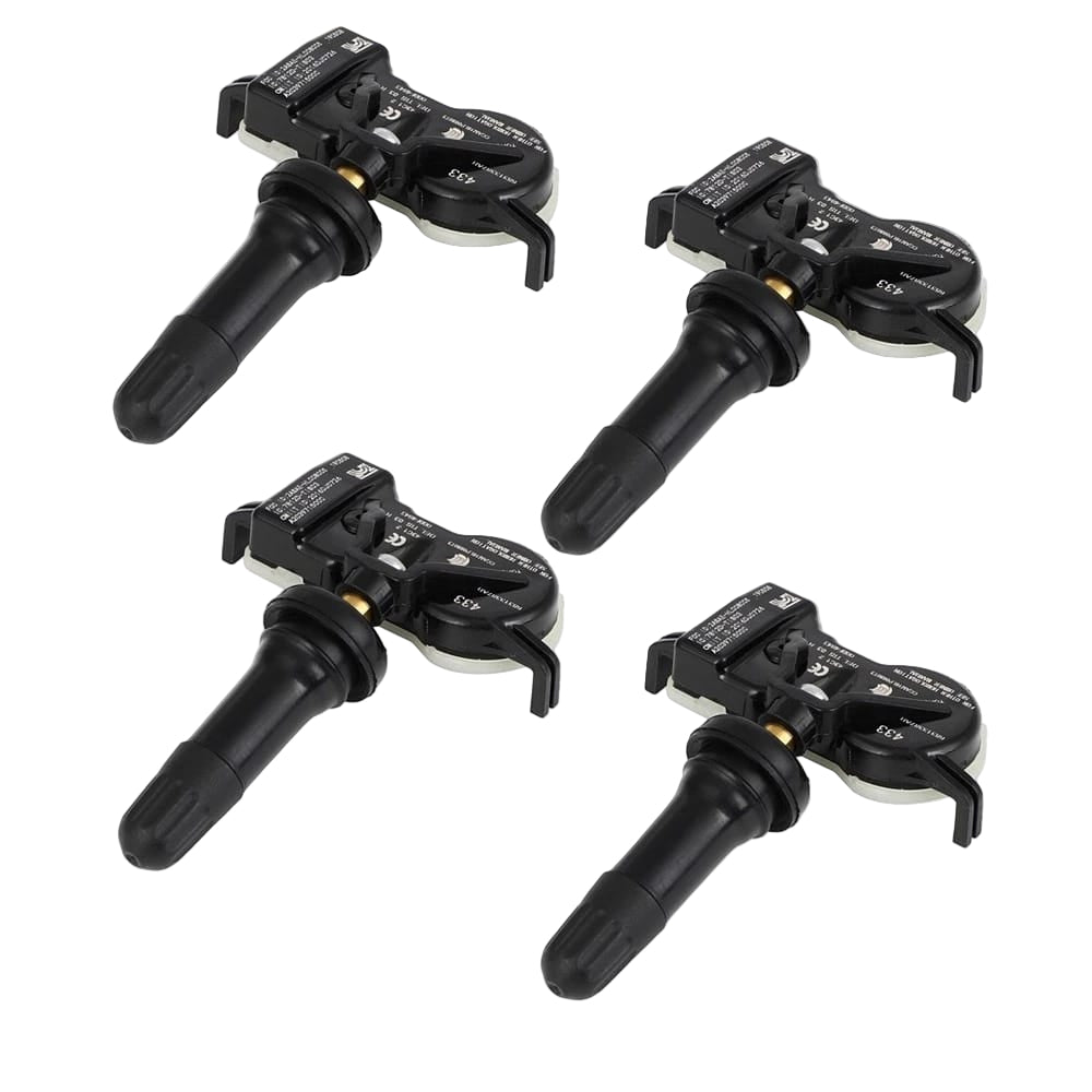 FOR DODGE JEEP TPMS TIRE PRESSURE SENSORS 68193586AC 68105280AD Set of 4 433MHz