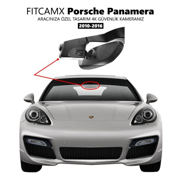 Porsche Panamera Modele Özel 4K Araç Kamerası (2010-2016)