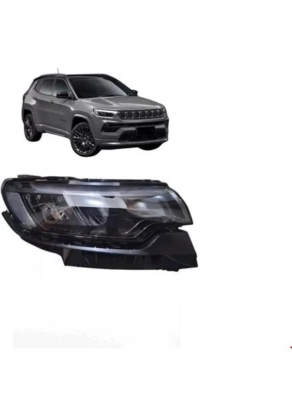 Jeep Compass Ön Far LED Sağ 2021-2024
