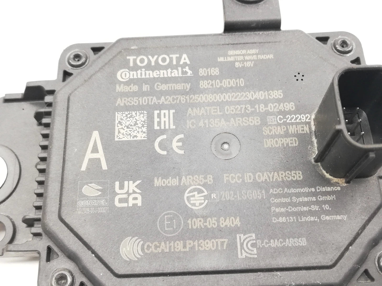 TOYOTA YARIS CROSS MXP Distance Radar Sensor 88210-0D010 1.5 25030135