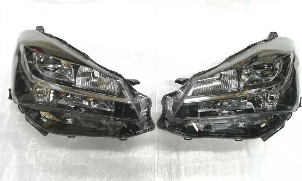 Toyota Vitz Echo Yaris NCP130 LED Farlar, Işıklar ve Lambalar Seti OEM 2015