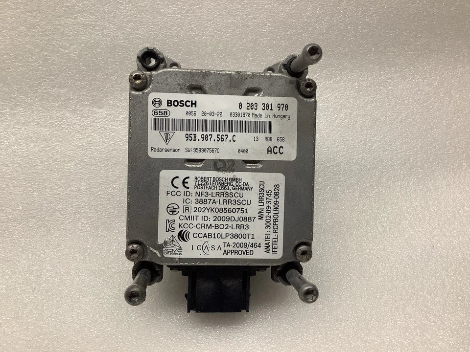 Porsche Macan 95B907567C Cruise Front Radar Sensor OEM 2015-2021